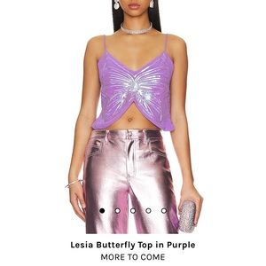 SEQUIN BUTTERFLY TOP